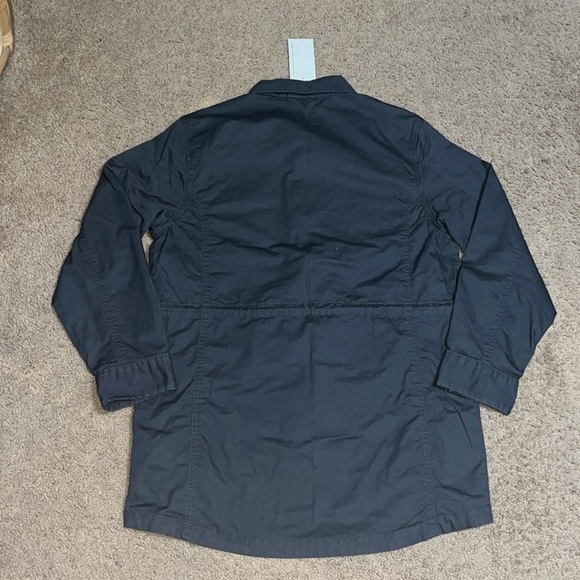 Pact Organic Woven Lined Safari Jacket Gray Large - Picture 5 of 9